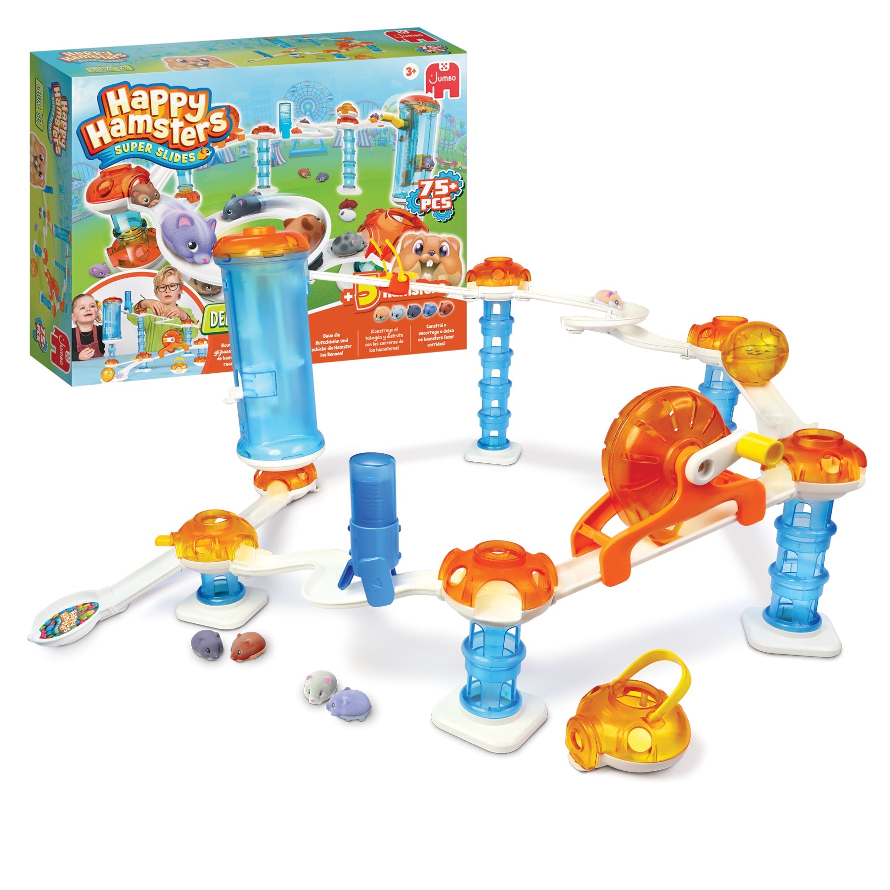 **Happy Hamsters Deluxe Set - product image - Jumboplay.com