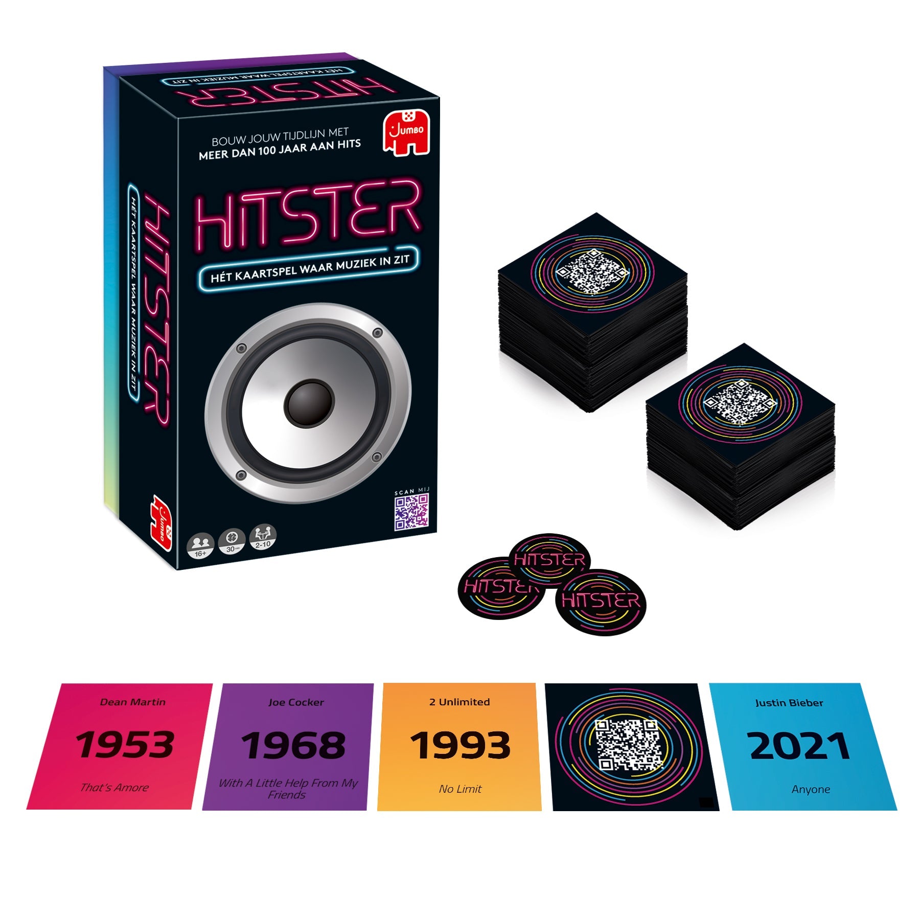 Hitster (Nederlandse editie) - product image - Jumboplay.com