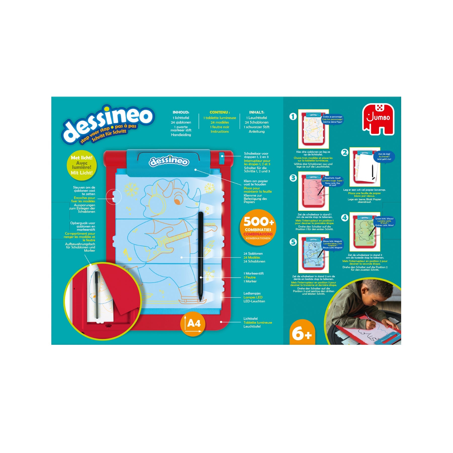 Dessineo Characters - product image - Jumboplay.com