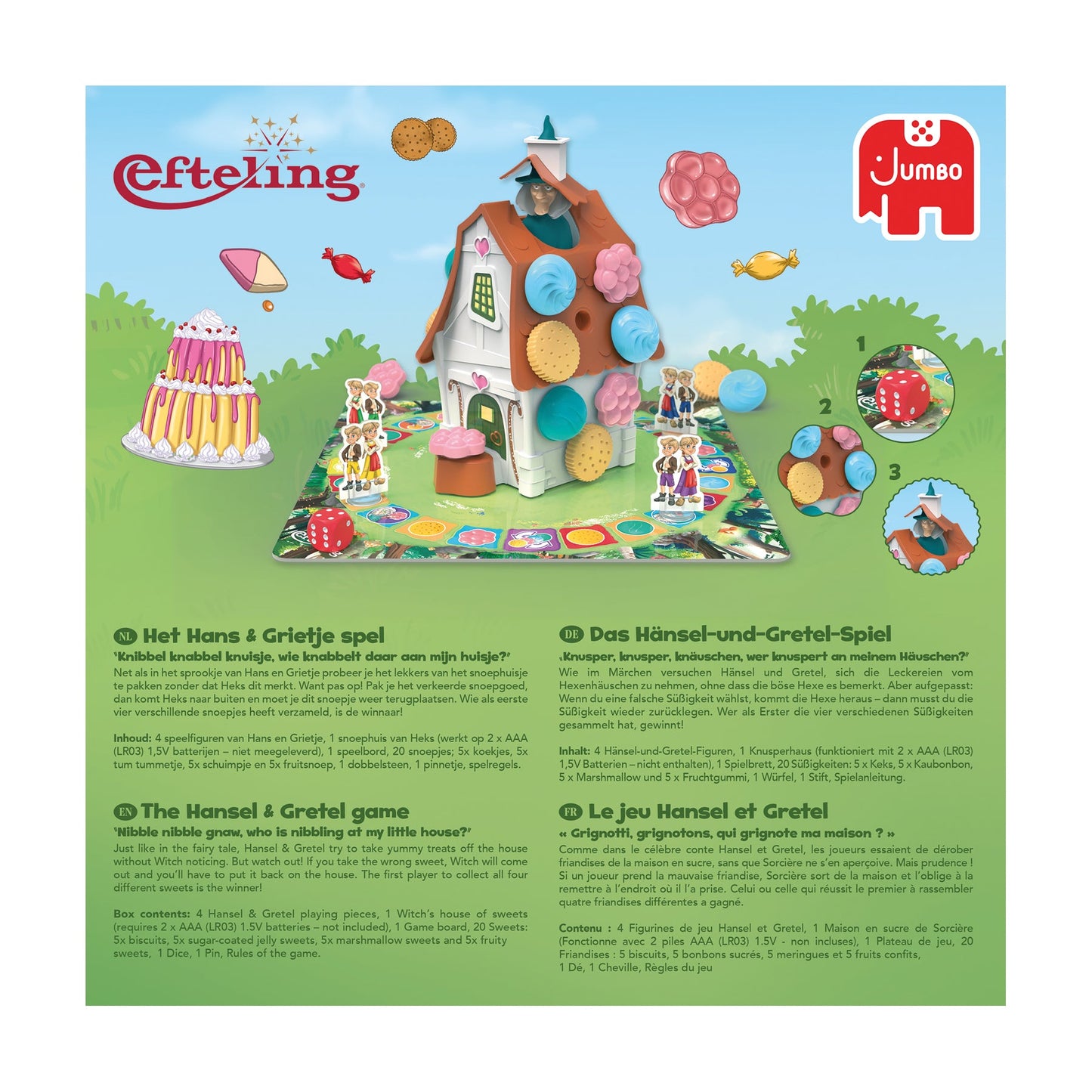 Knibbel Knabbel Knuisje Efteling - product image - Jumboplay.com