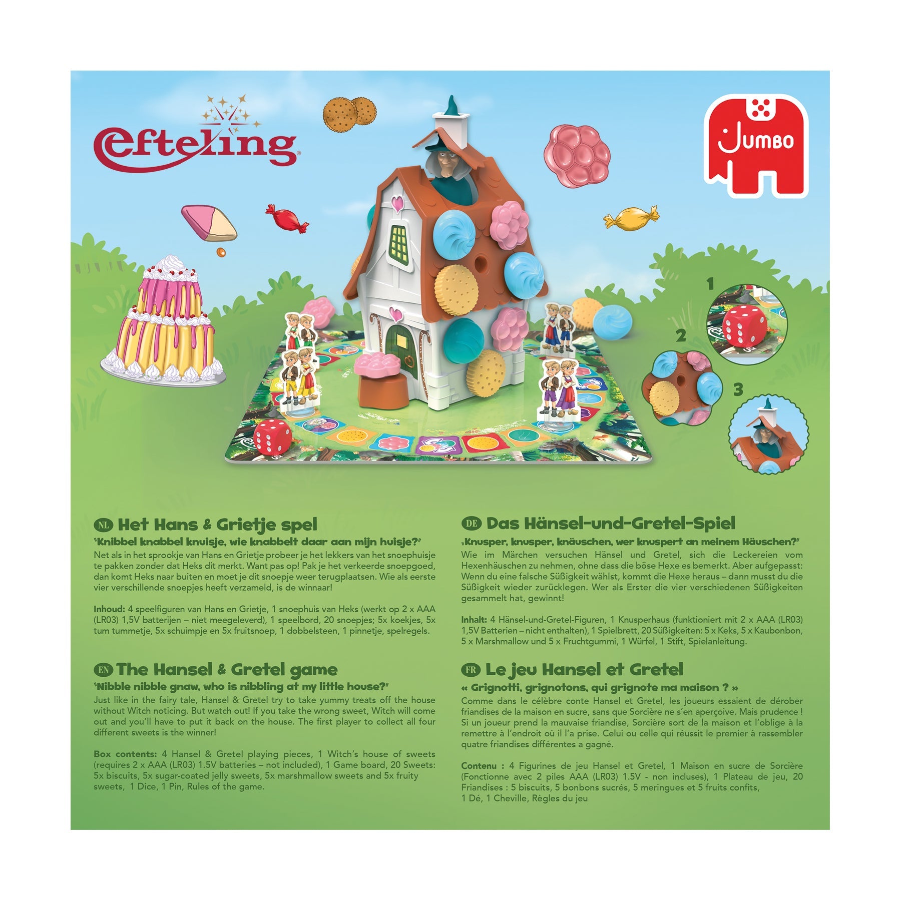 Knibbel Knabbel Knuisje Efteling - product image - Jumboplay.com