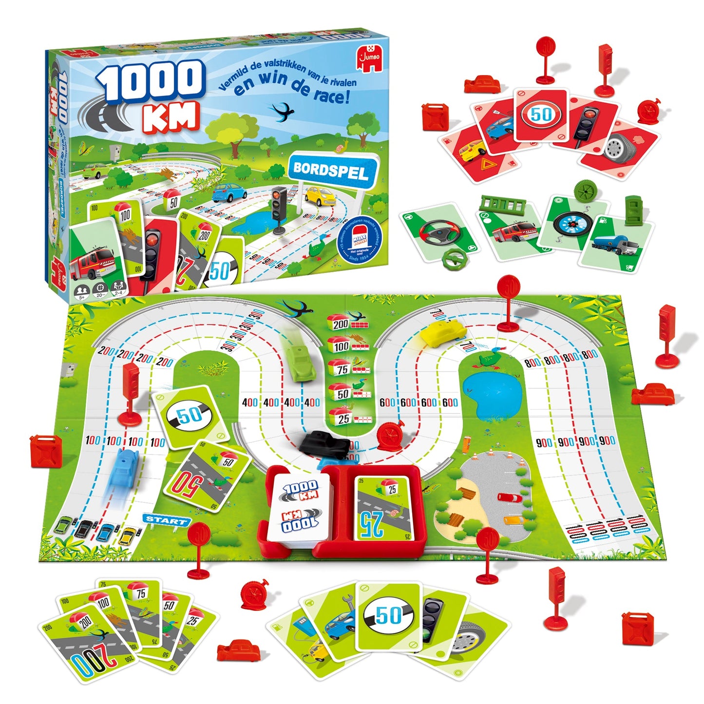 1000KM Bordspel- NL - product image - Jumboplay.com
