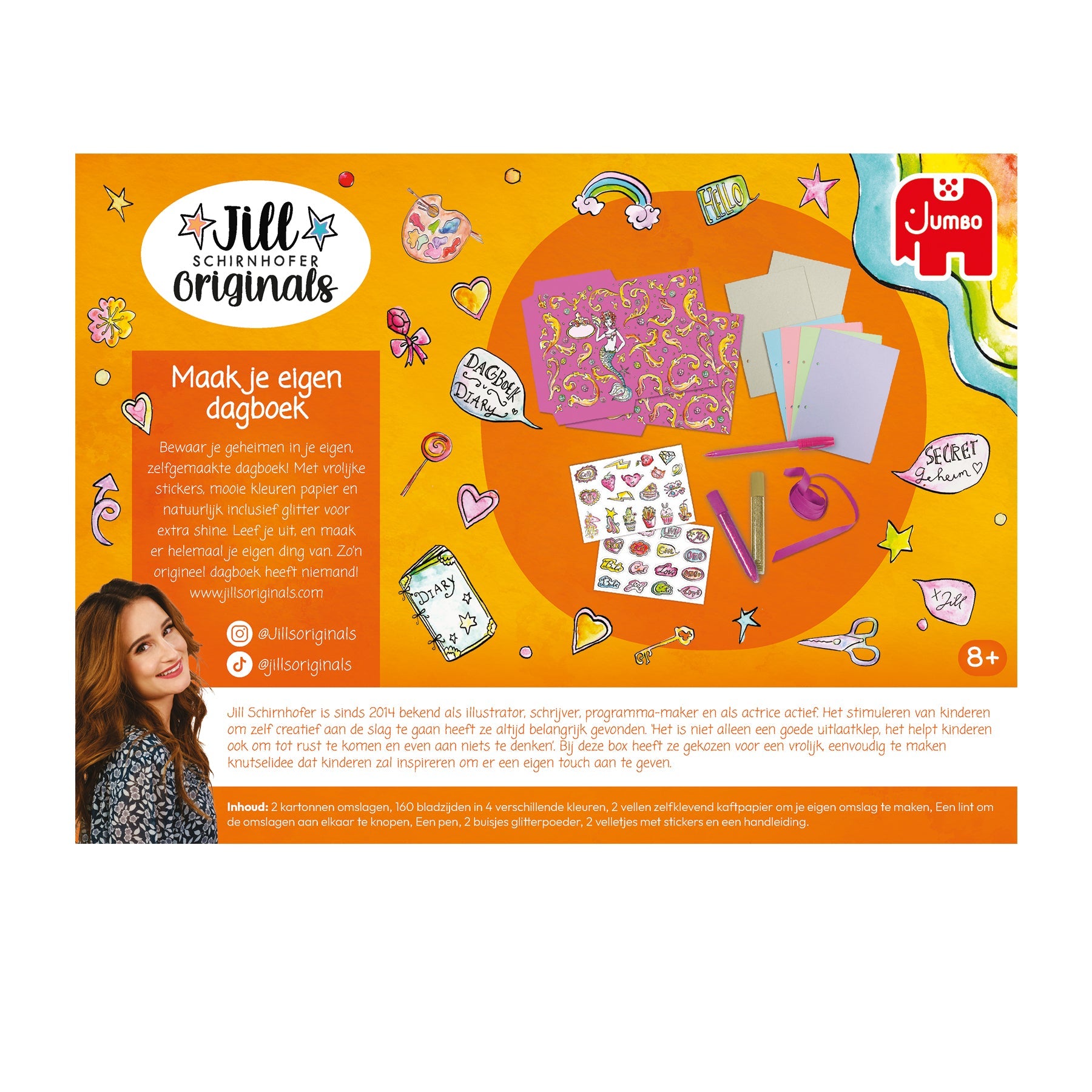 Maak je eigen dagboek - Jill - product image - Jumboplay.com