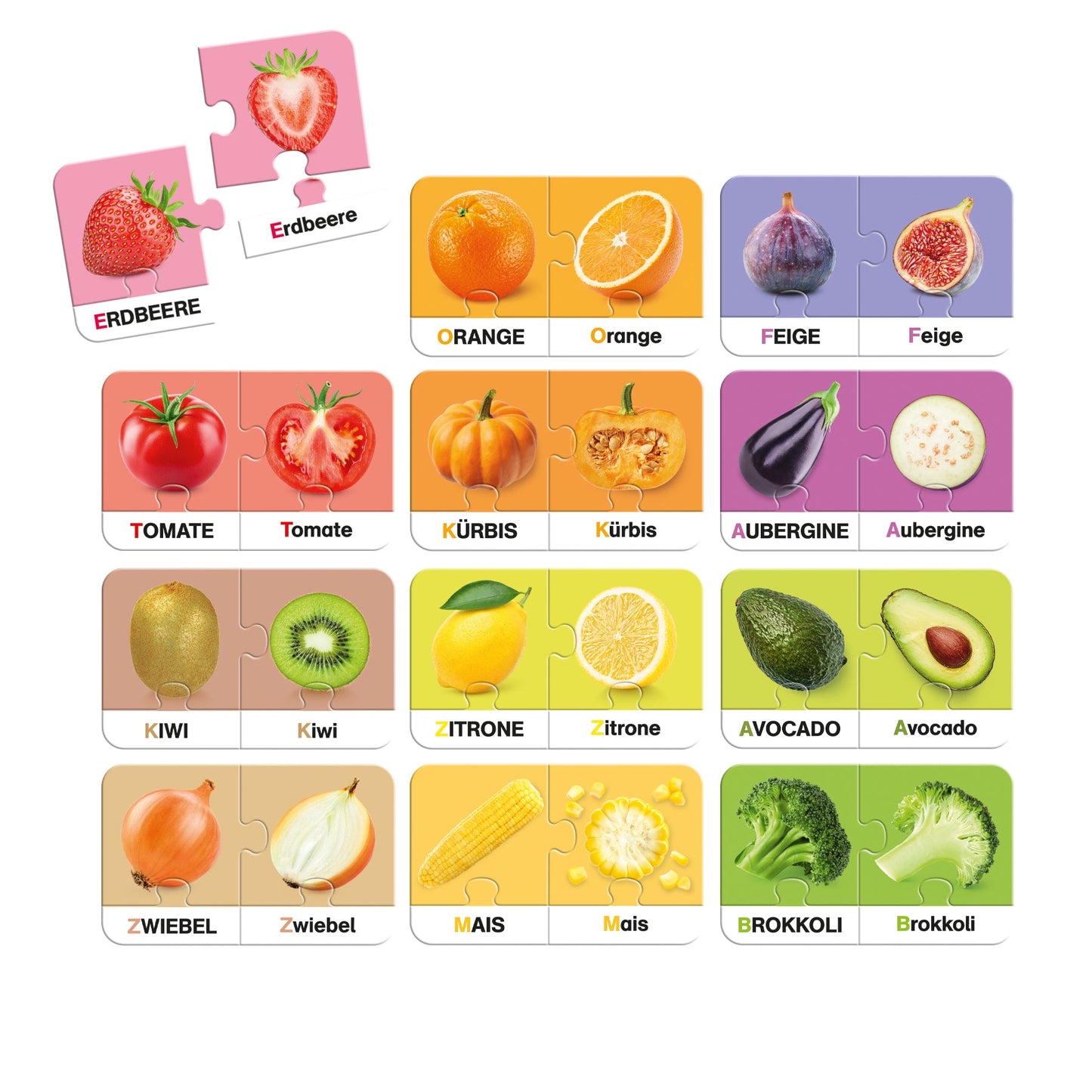 Ich Lerne Obst & Gemüse - product image - Jumboplay.com