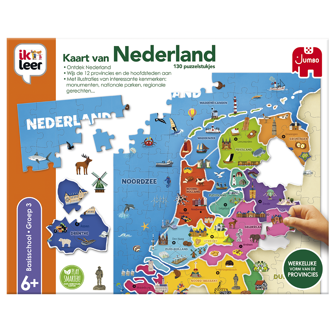 Ik Leer Kaart van Nederland - product image - Jumboplay.com