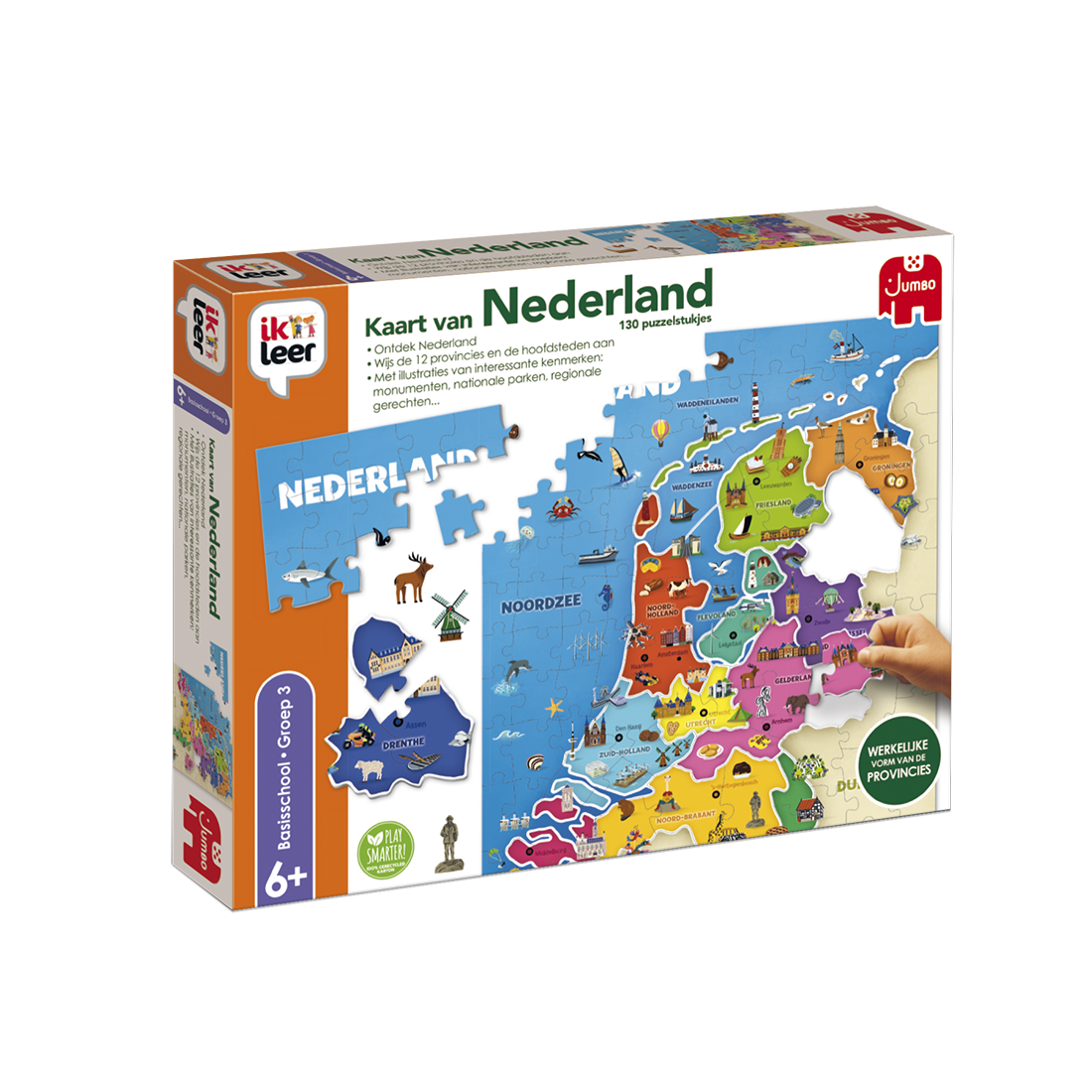 Ik Leer Kaart van Nederland - product image - Jumboplay.com