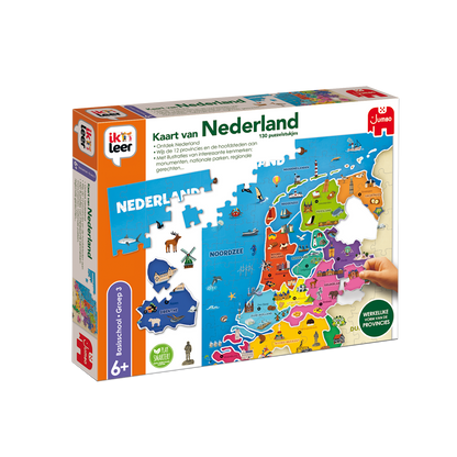 Ik Leer Kaart van Nederland - product image - Jumboplay.com