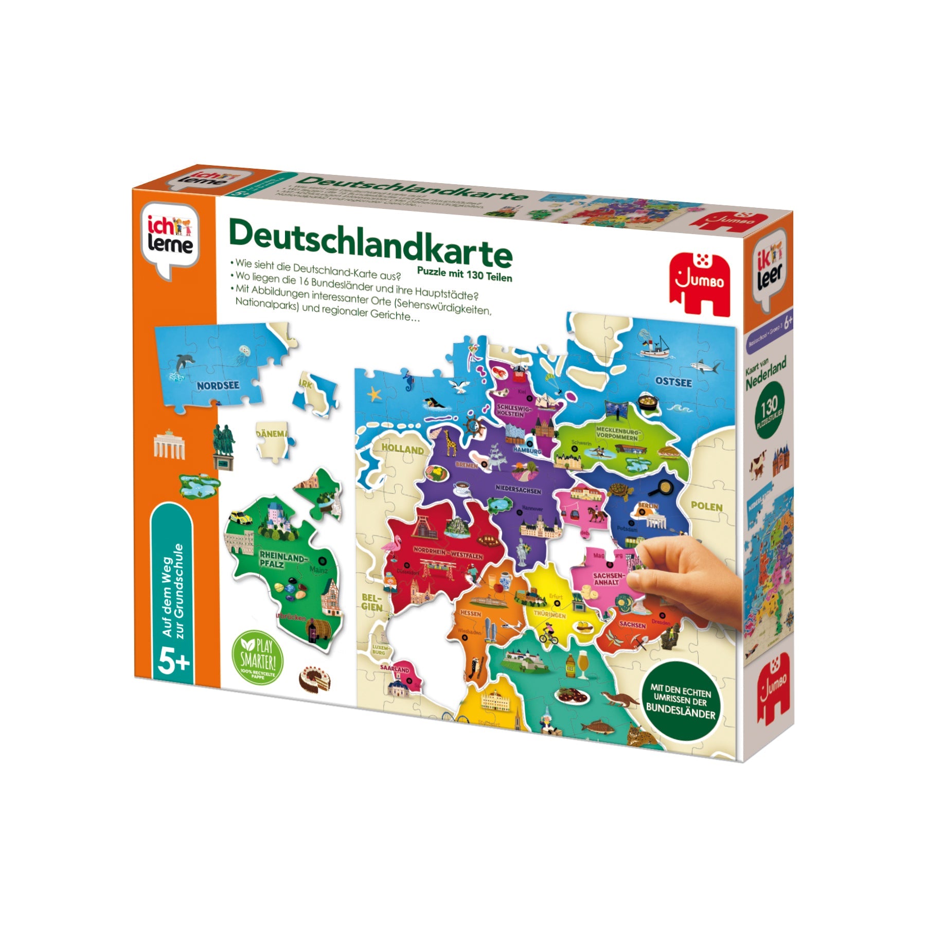 Ich Lerne Deutschlandkarte - product image - Jumboplay.com