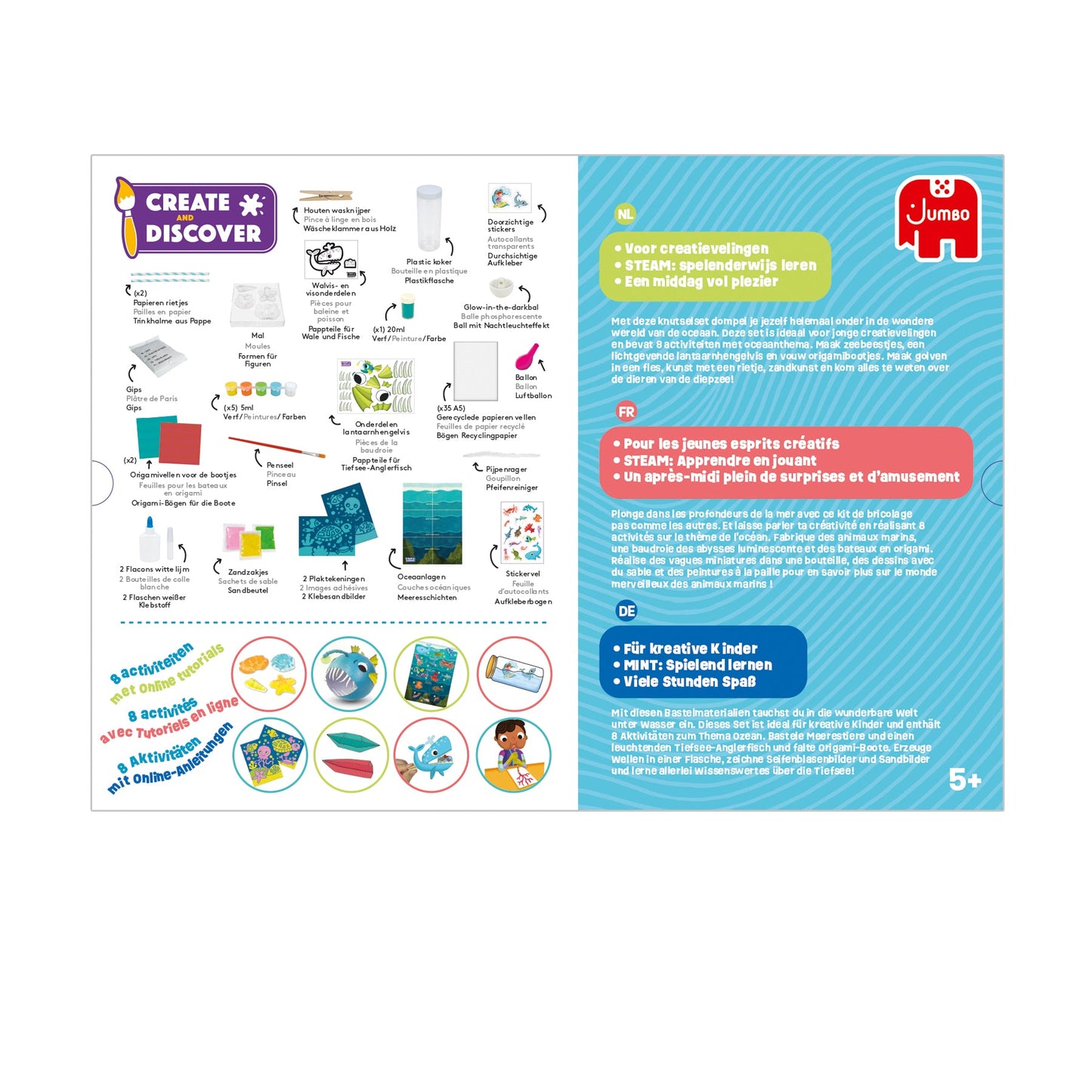 Create & Discover - Ocean craft - product image - Jumboplay.com