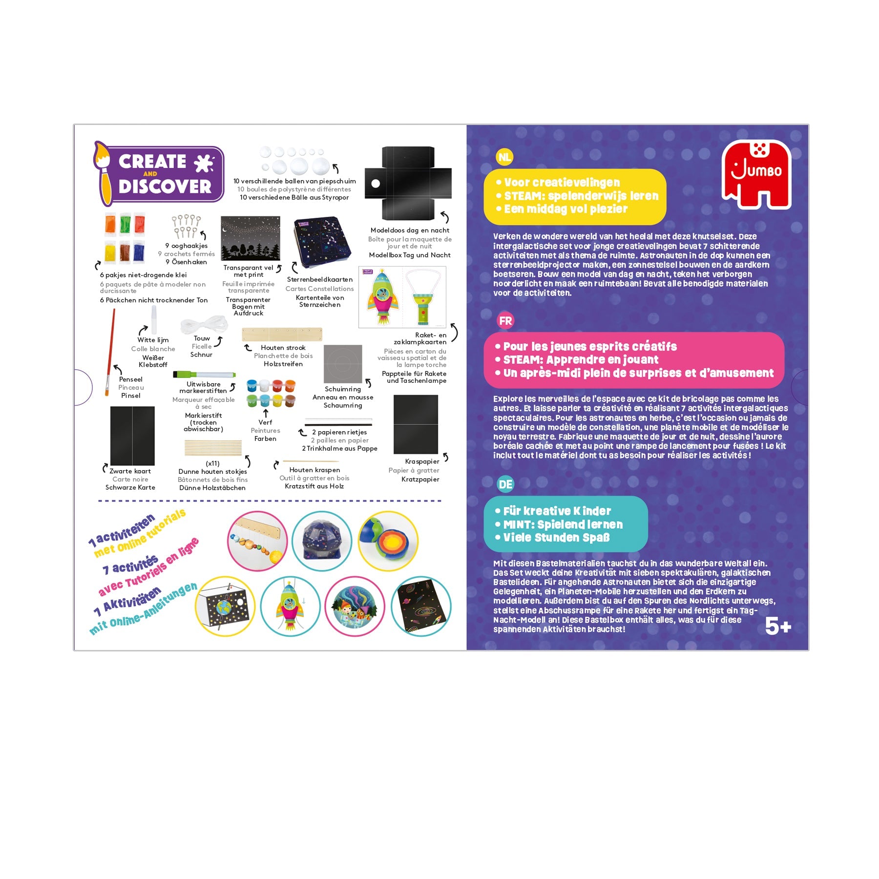 Create & Discover - Space Craft - product image - Jumboplay.com