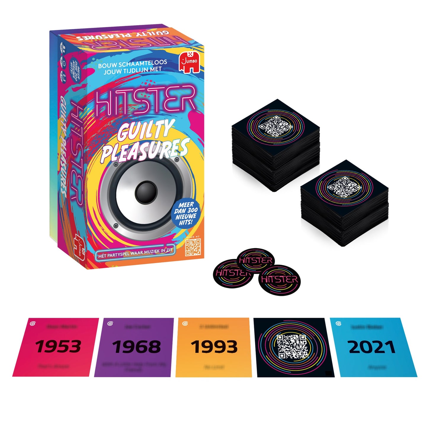 Hitster- Guilty Pleasures - product image - Jumboplay.com