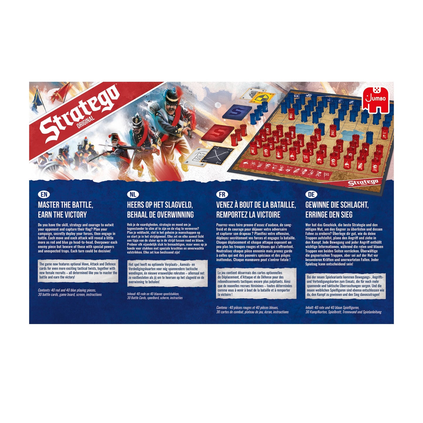 Stratego Original NL/FR/DE/ENG 2023 - product image - Jumboplay.com