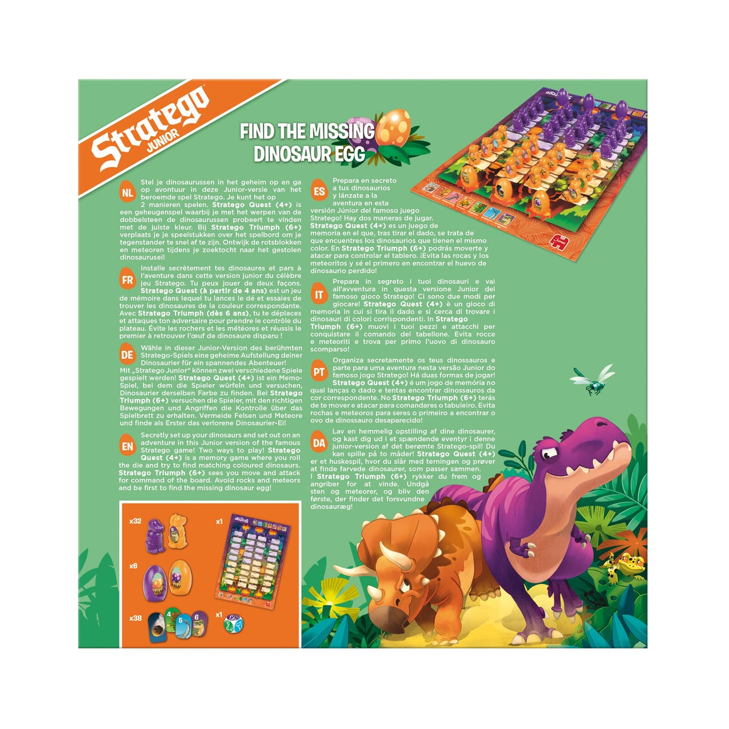 Stratego Junior Dinos - product image - Jumboplay.com
