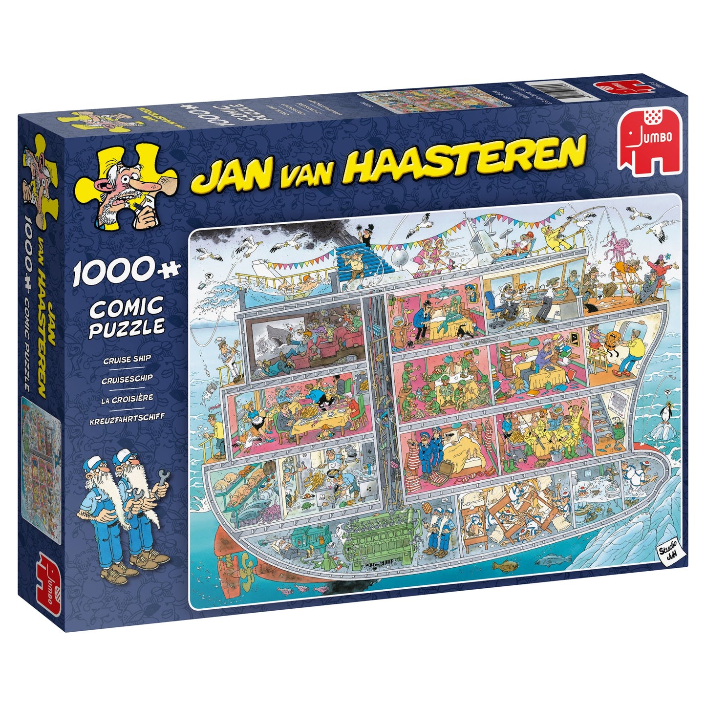 JvH Cruise Ship (1000 pieces) - product image - Jumboplay.com