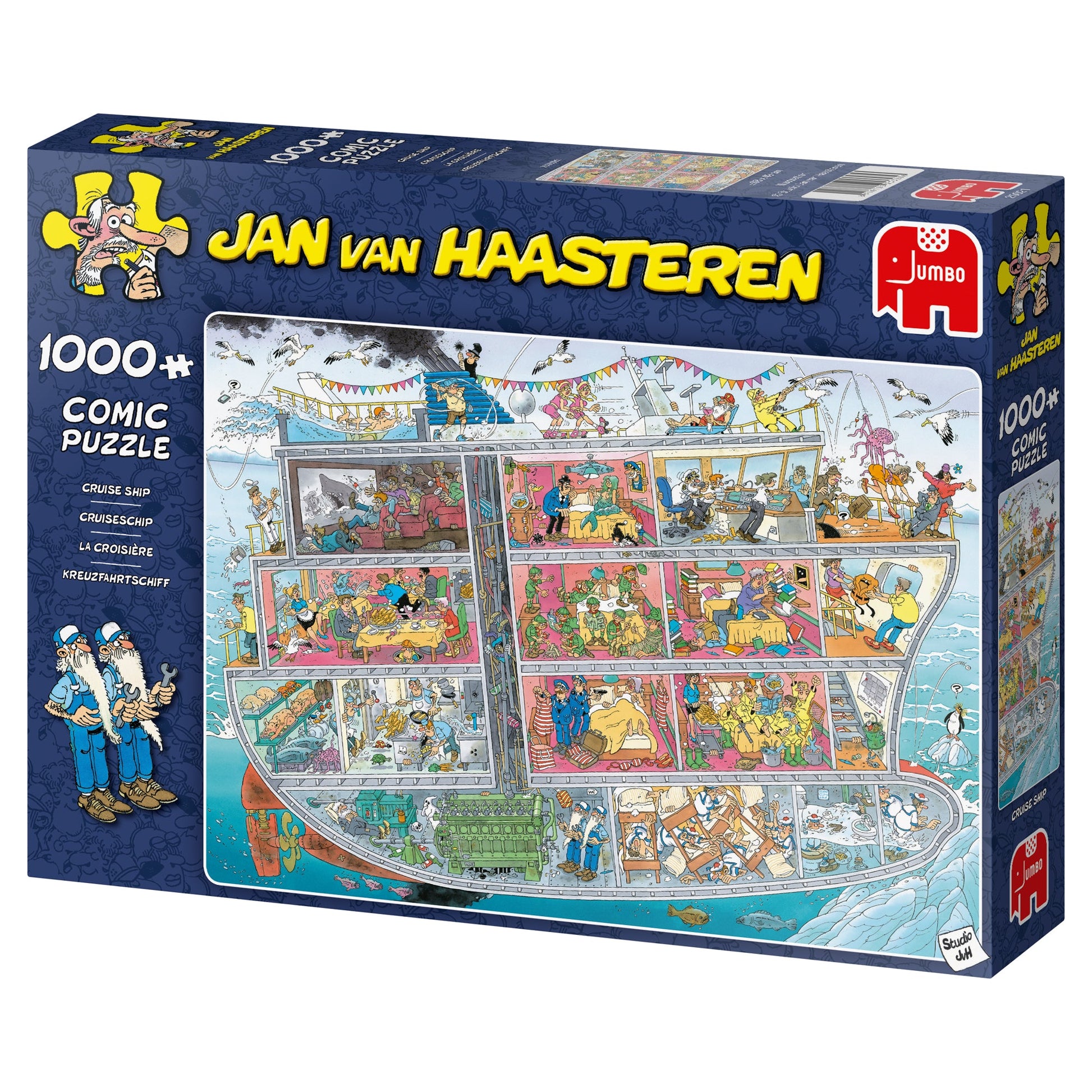 JvH Cruise Ship (1000 pieces) - product image - Jumboplay.com
