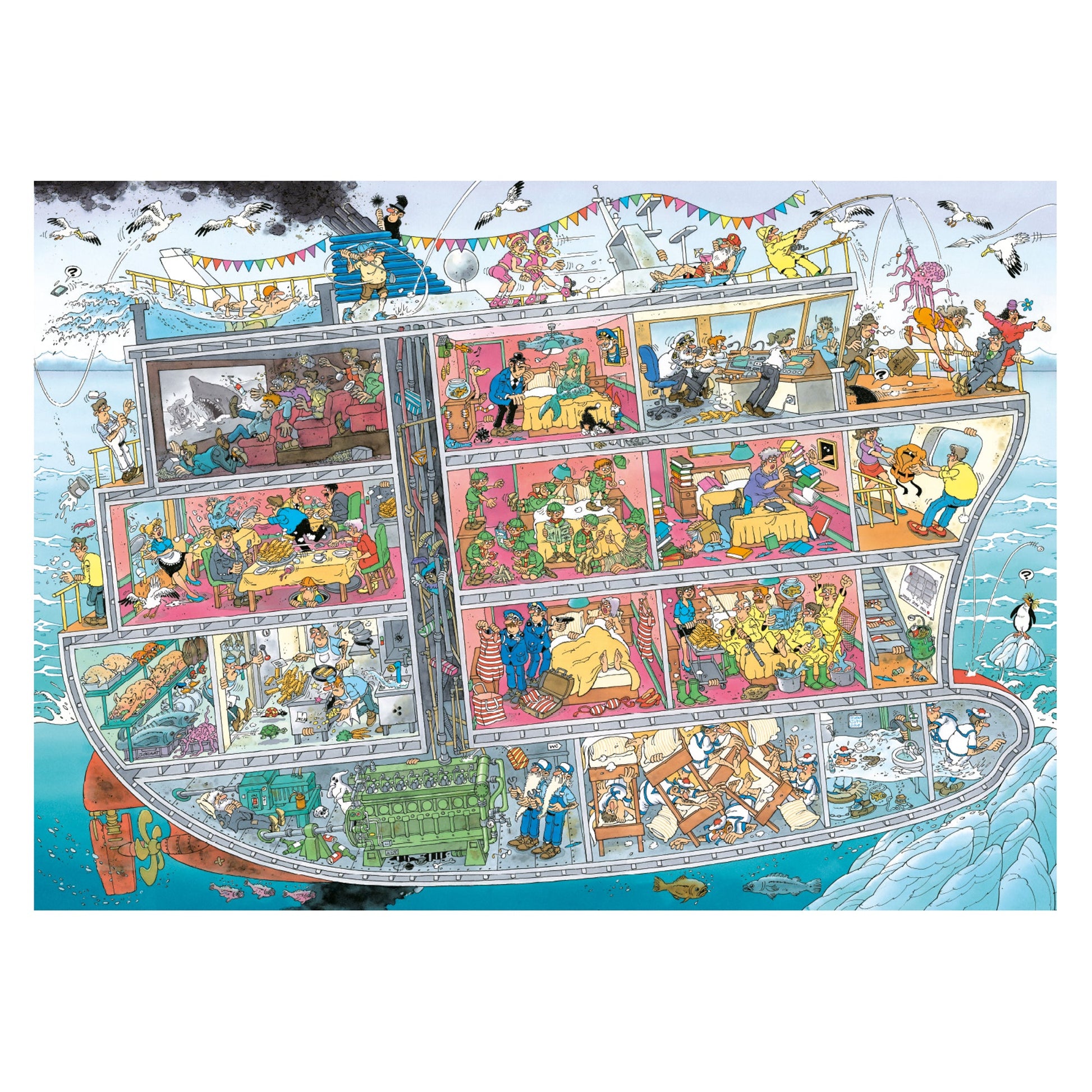 JvH Cruise Ship (1000 pieces) - product image - Jumboplay.com
