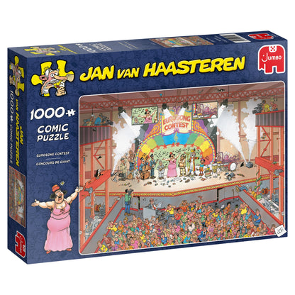 Jan van Haasteren - Eurosong Contest (1000 pieces) - product image - Jumboplay.com