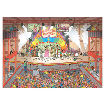 Jan van Haasteren - Eurosong Contest (1000 pieces) - product image - Jumboplay.com
