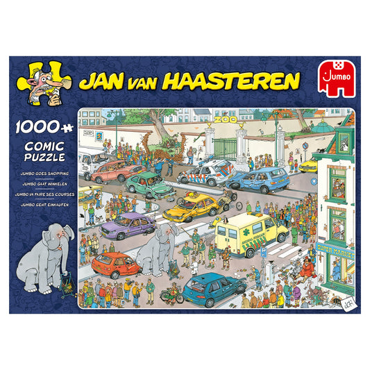 JvH Jumbo Goes Shopping (1000 pieces) - product image - Jumboplay.com