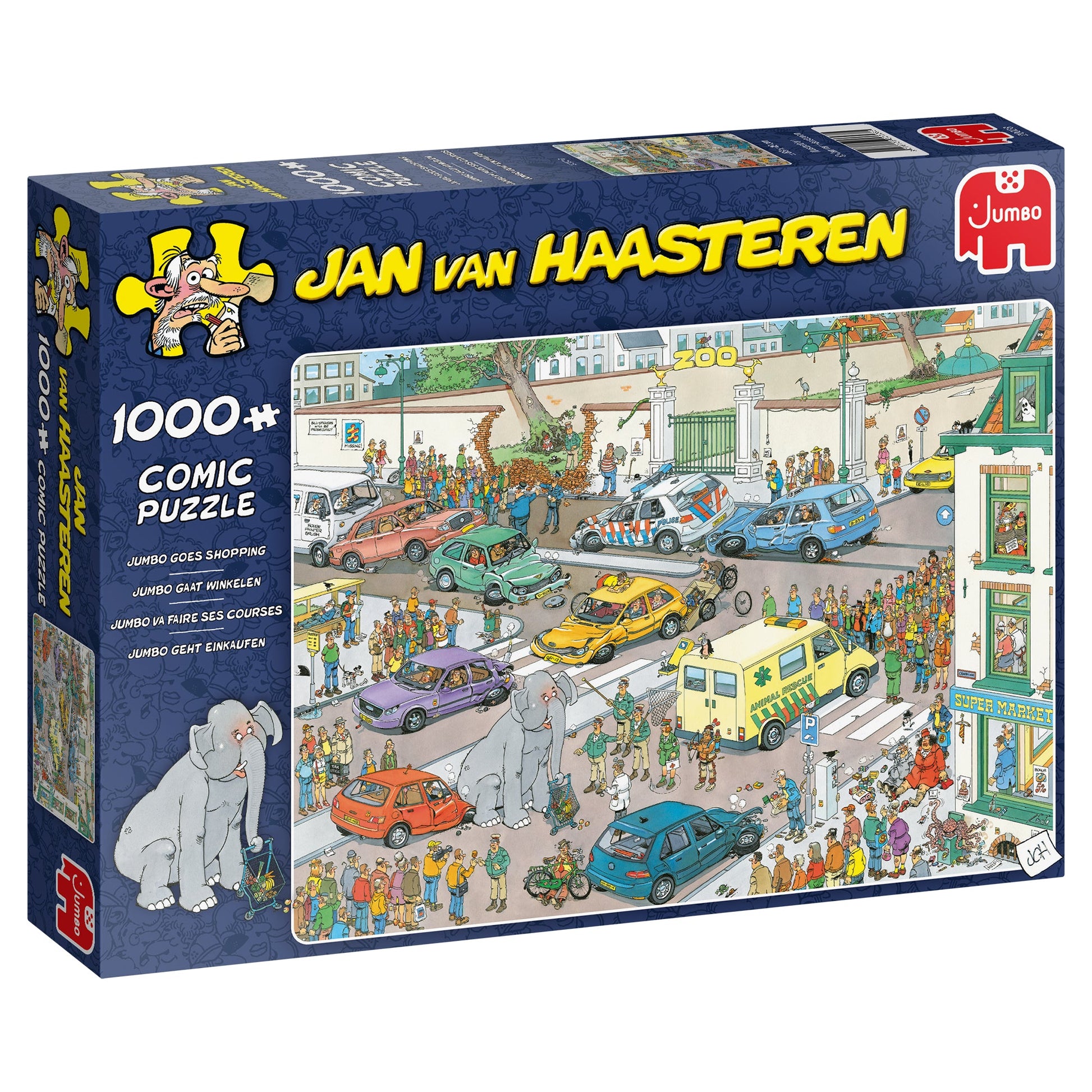 JvH Jumbo Goes Shopping (1000 pieces) - product image - Jumboplay.com