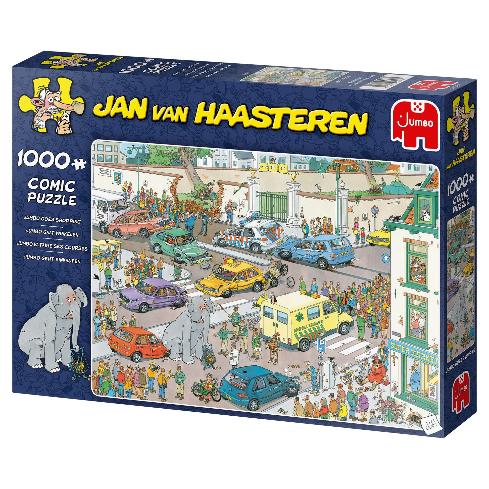 JvH Jumbo Goes Shopping (1000 pieces) - product image - Jumboplay.com