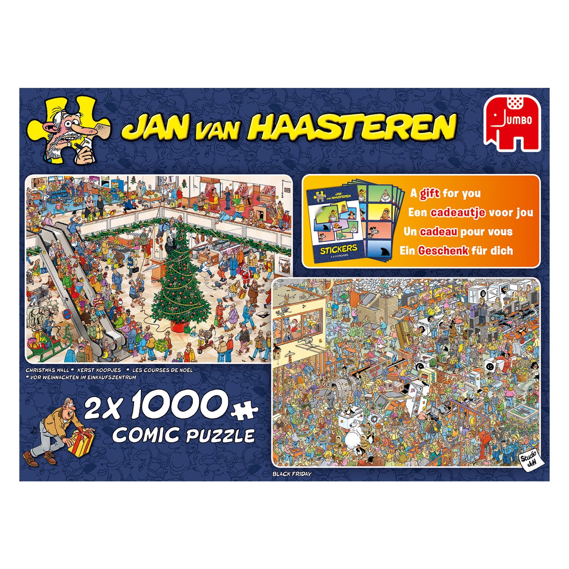 **JvH Holiday Shopping 2x1000pcs (without gift) - product image - Jumboplay.com