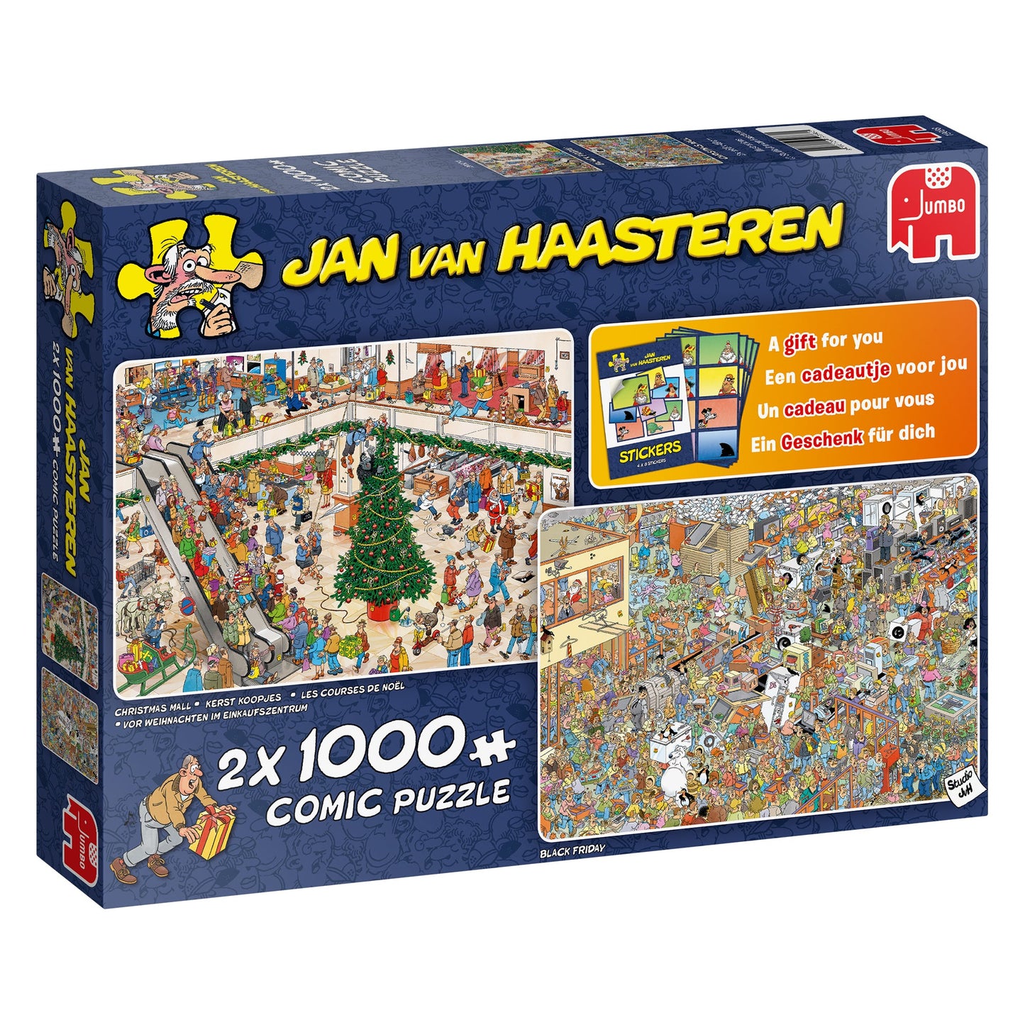 **JvH Holiday Shopping 2x1000pcs (without gift) - product image - Jumboplay.com