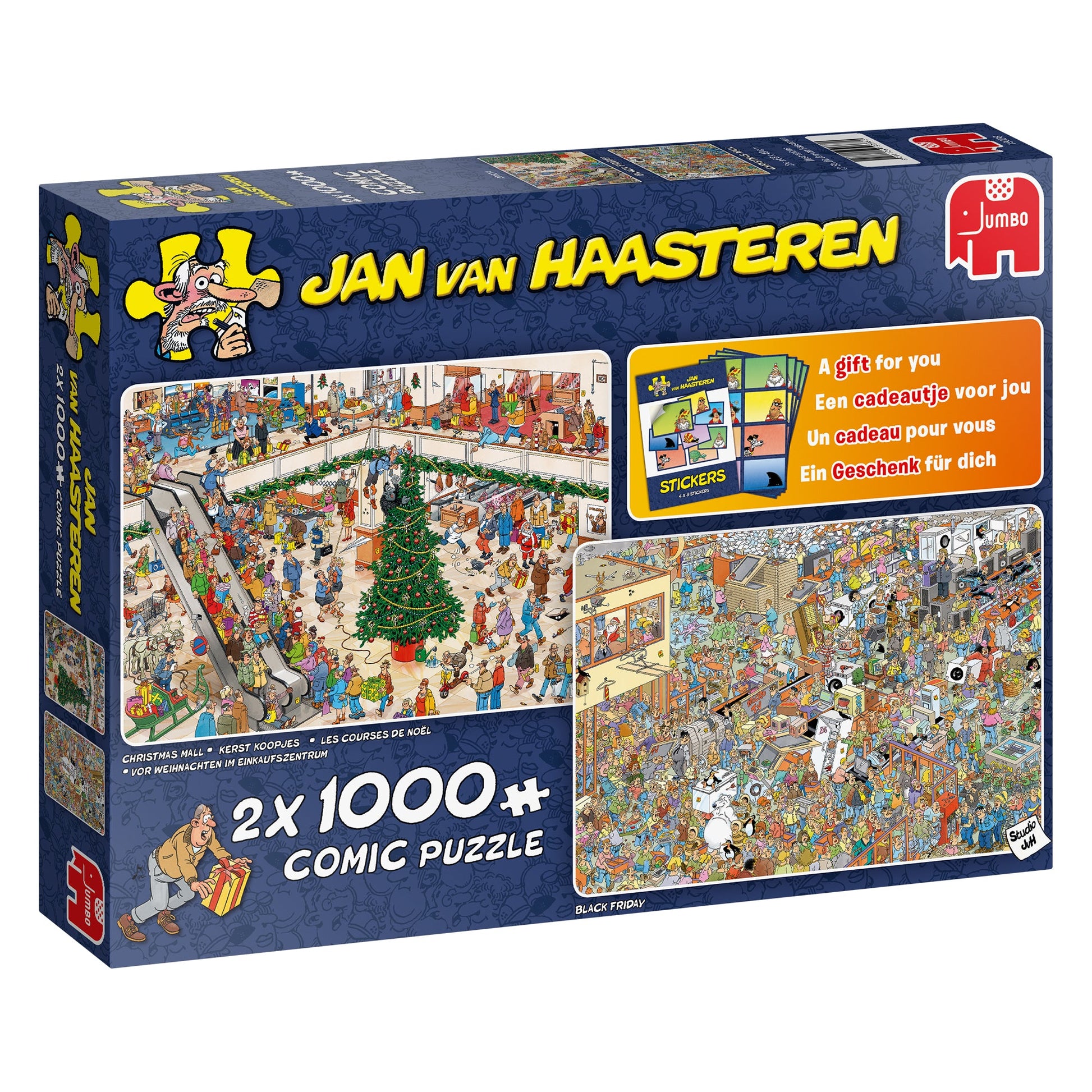**JvH Holiday Shopping 2x1000pcs (without gift) - product image - Jumboplay.com