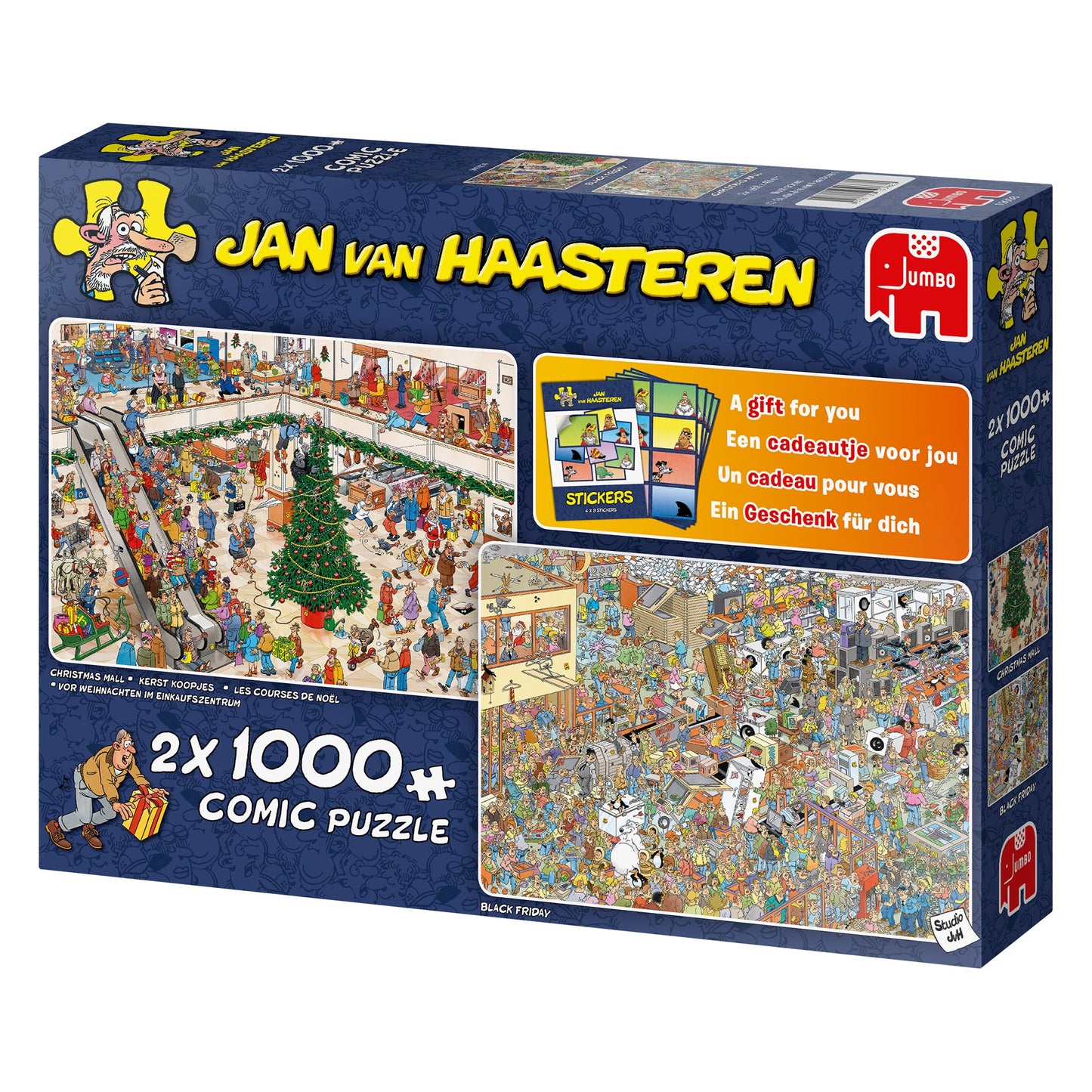 **JvH Holiday Shopping 2x1000pcs (without gift) - product image - Jumboplay.com