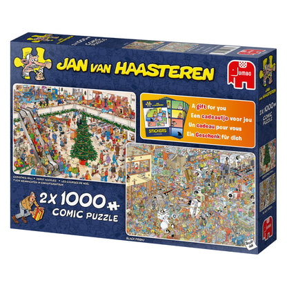 **JvH Holiday Shopping 2x1000pcs (without gift) - product image - Jumboplay.com