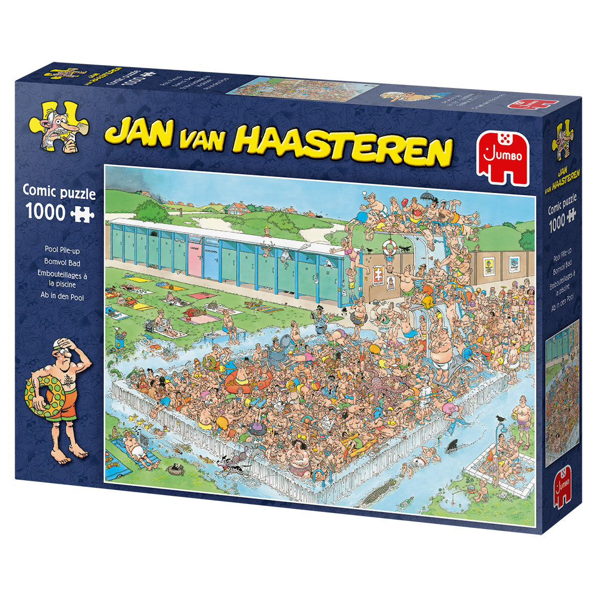 JvH Pool Pile-Up (1000 pieces) - product image - Jumboplay.com