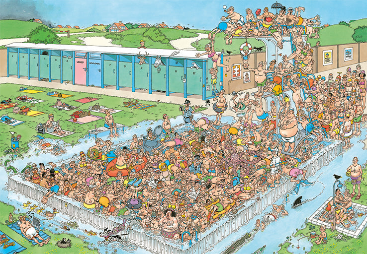 JvH Pool Pile-Up (2000 pieces) - product image - Jumboplay.com