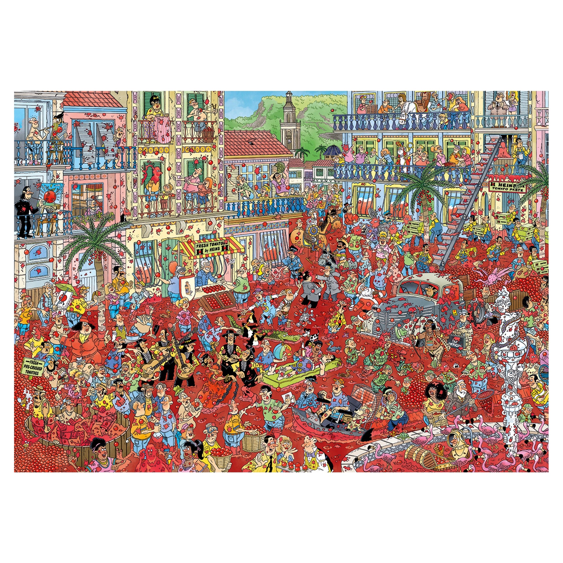 JvH La Tomatina (1000 pieces) - product image - Jumboplay.com