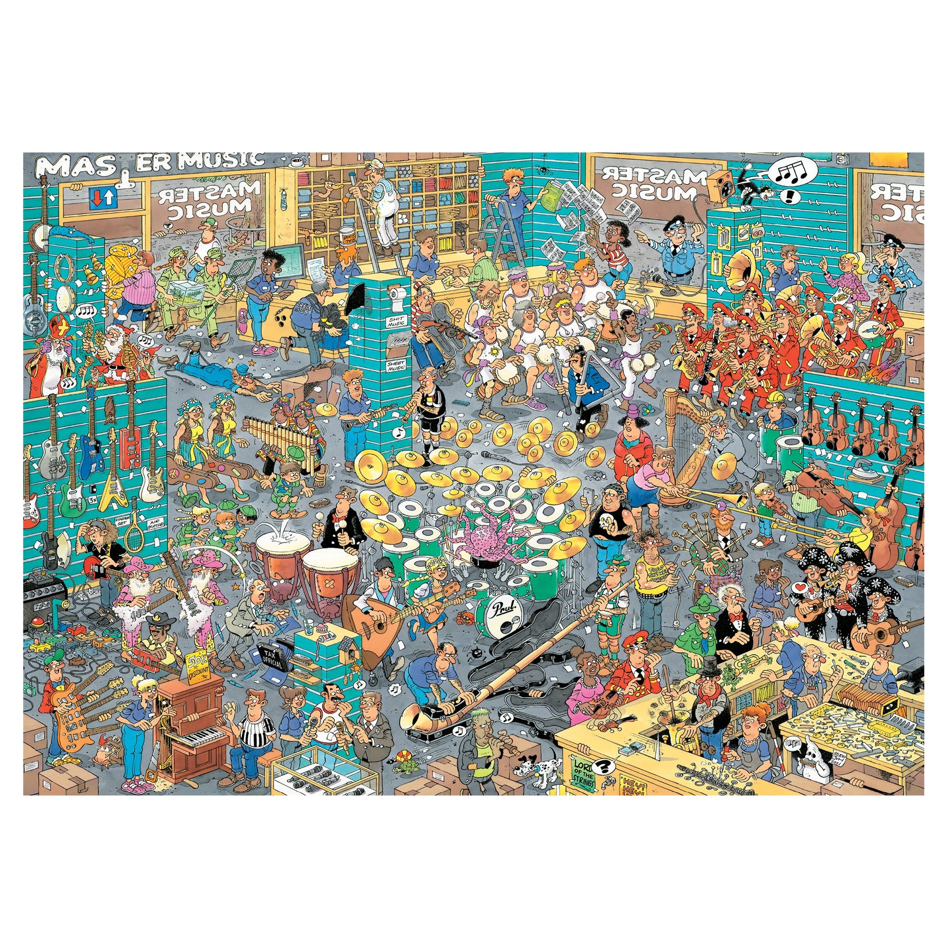 JvH The Music Shop & Holiday Jitters (2x1000 pieces) - product image - Jumboplay.com