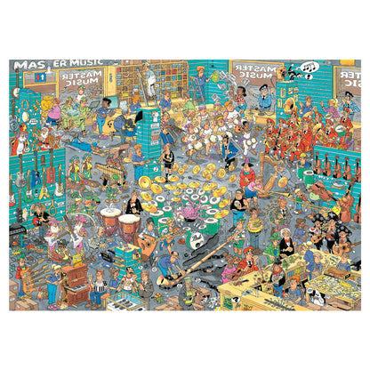JvH The Music Shop & Holiday Jitters (2x1000 pieces) - product image - Jumboplay.com