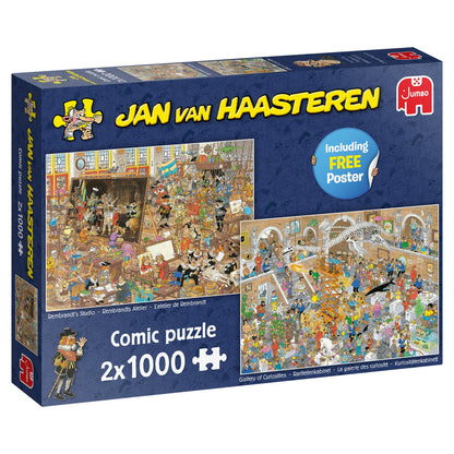 JvH A Trip to the Museum (2x1000 pieces) - product image - Jumboplay.com