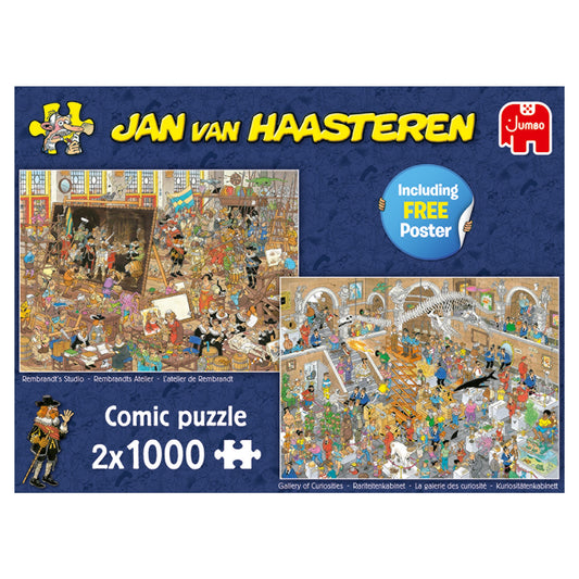 JvH A Trip to the Museum (2x1000 pieces) - product image - Jumboplay.com