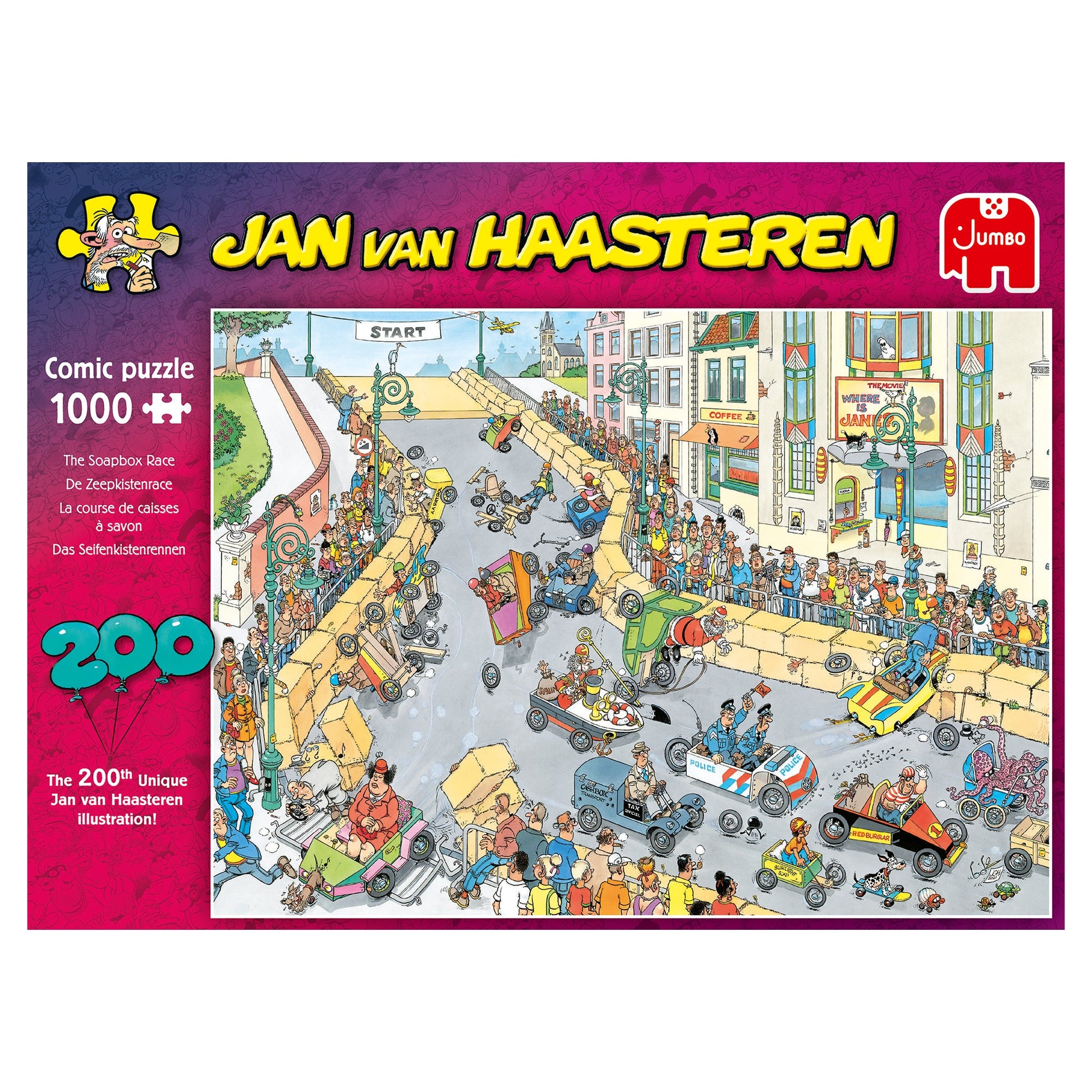 JvH The Soapbox Race (1000 pieces) - product image - Jumboplay.com