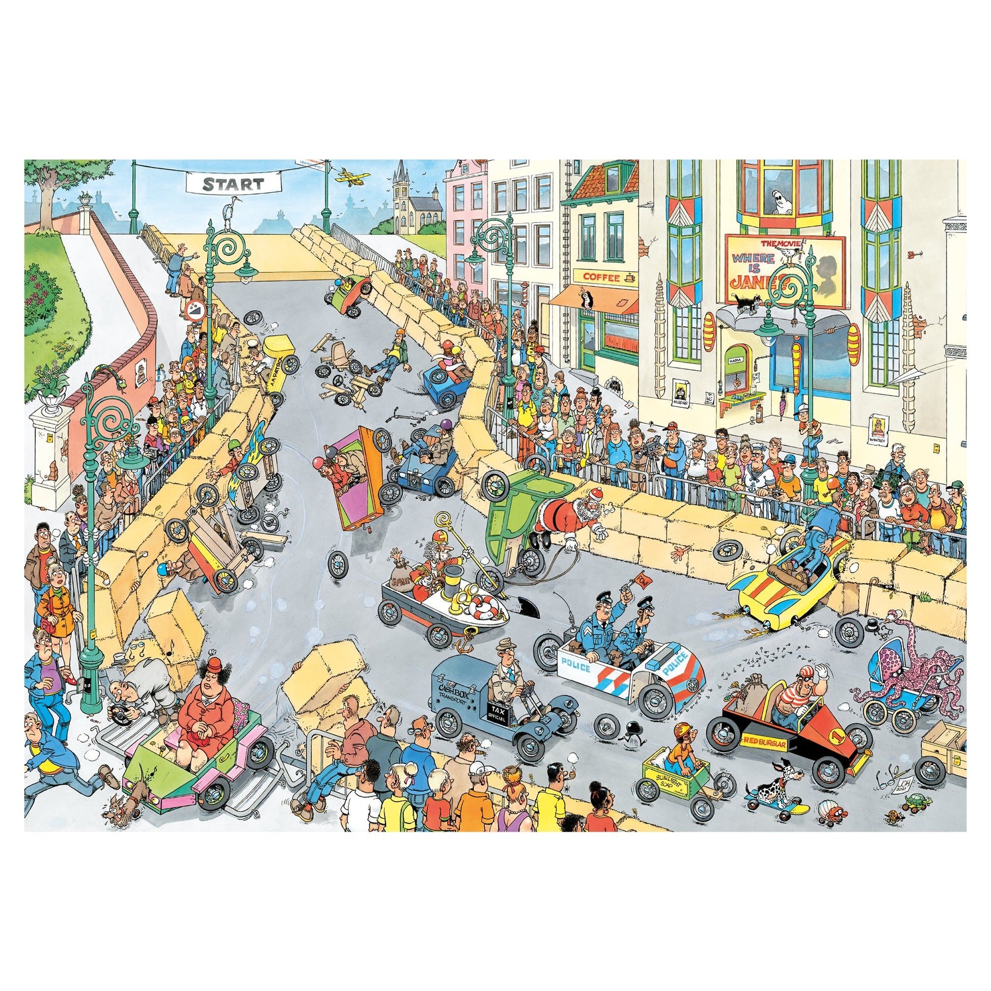 JvH The Soapbox Race (1000 pieces) - product image - Jumboplay.com