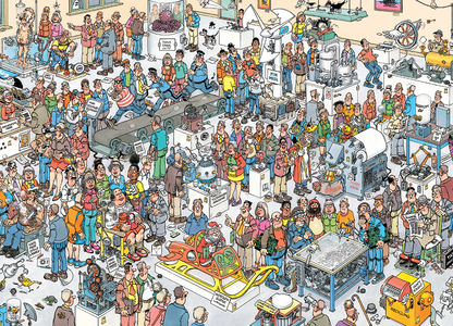 Jan van Haasteren- Futureproof fair 1000pcs - product image - Jumboplay.com