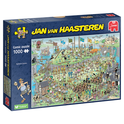 JvH Highland Games 1000pcs - product image - Jumboplay.com