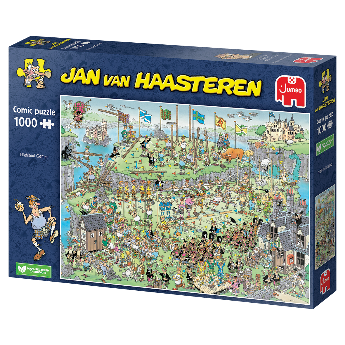 JvH Highland Games 1000pcs - product image - Jumboplay.com