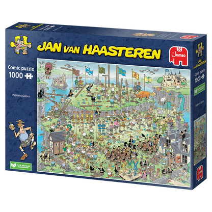 JvH Highland Games 1000pcs - product image - Jumboplay.com