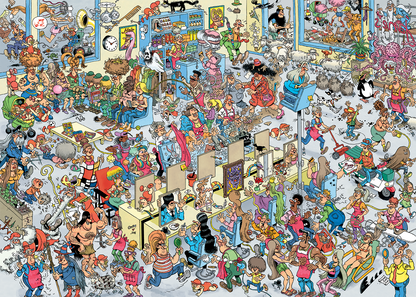 JvH At the Hairdressers 1000pcs - product image - Jumboplay.com