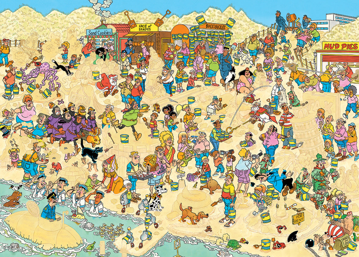 JvH Sand Sculptures 1000pcs - product image - Jumboplay.com