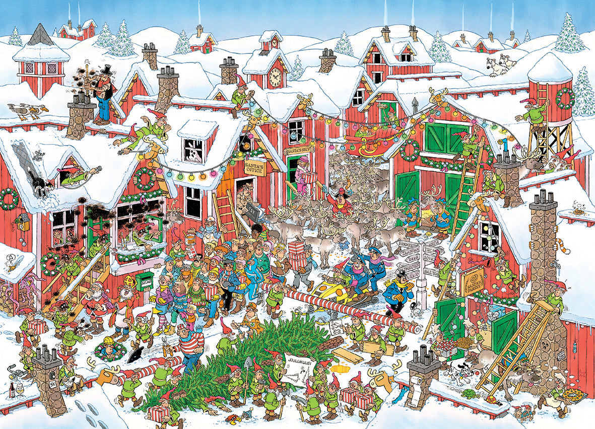 JvH Santa's Village 1000pcs - product image - Jumboplay.com