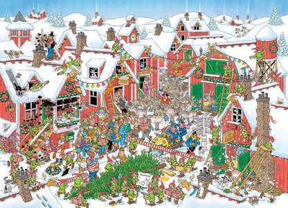 JvH Santa's Village 1000pcs - product image - Jumboplay.com