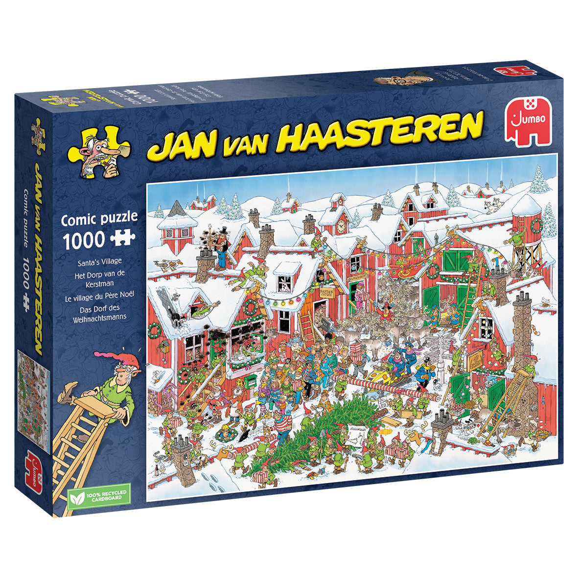 JvH Santa's Village 1000pcs - product image - Jumboplay.com