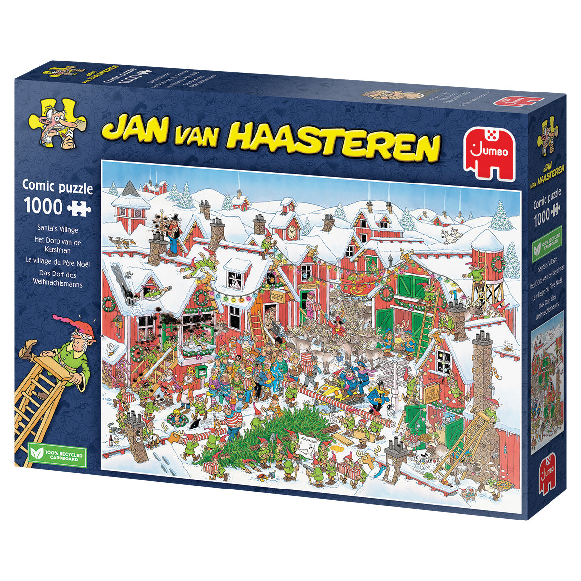 JvH Santa's Village 1000pcs - product image - Jumboplay.com