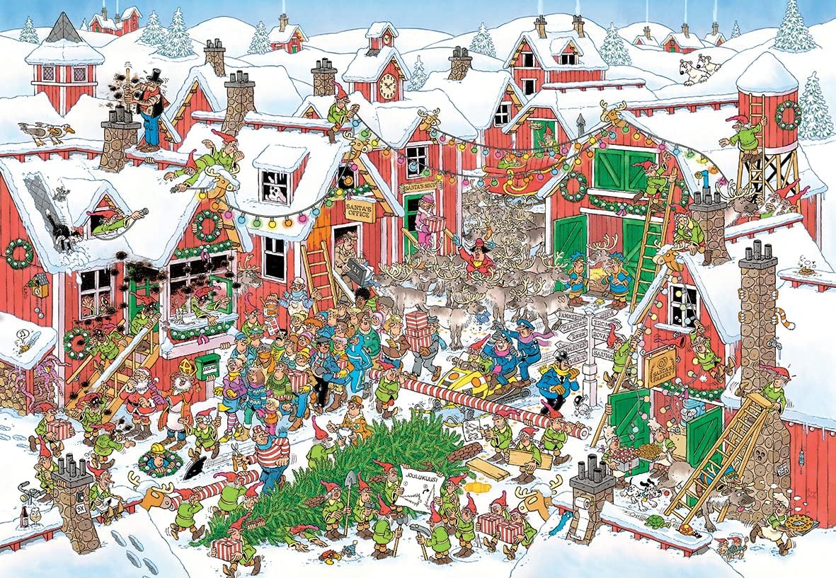JvH Santa's Village 5000pcs - product image - Jumboplay.com